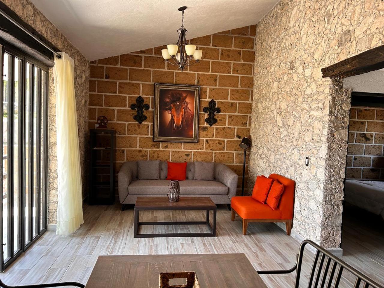 Cabanas, Suites Y Habitaciones Rancho San Jorge Bernal Bagian luar foto