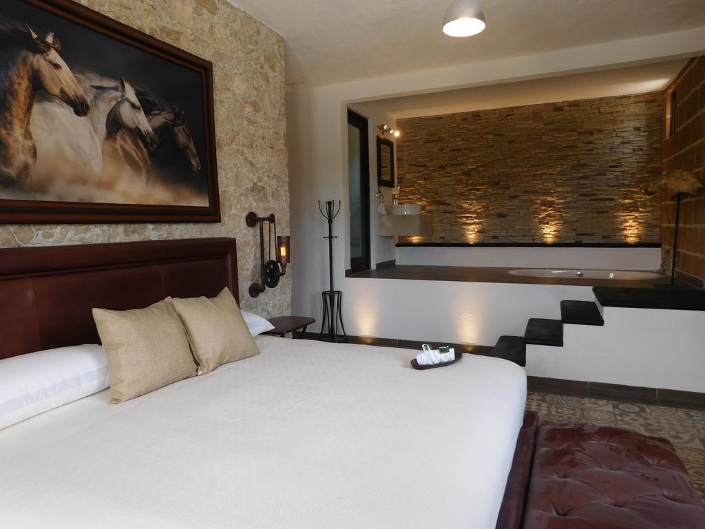 Cabanas, Suites Y Habitaciones Rancho San Jorge Bernal Bagian luar foto